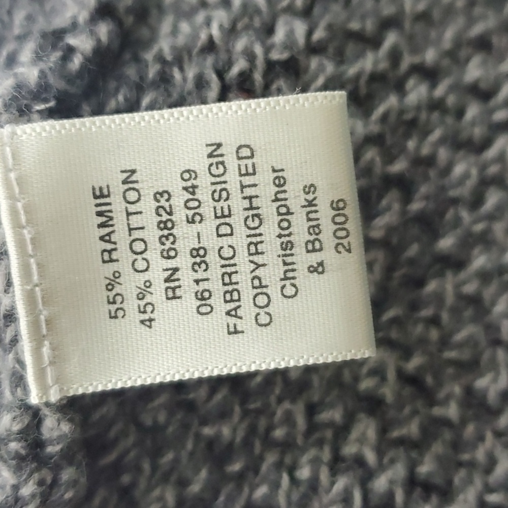Christopher & Banks Sweater, Size MEDIUM - Picture 8 of 10